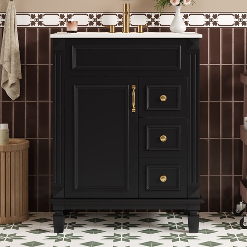 Bathroom vanity w ceramic - bathroom, w/ceramic